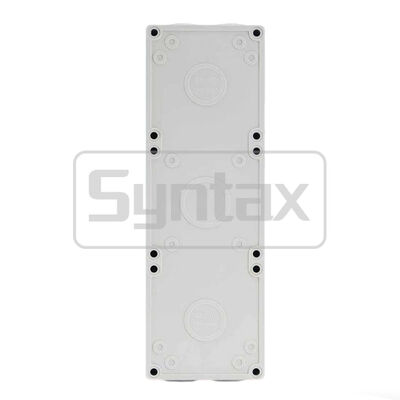 Syntax UBM316 IP66 Waterproof Industrial Socket Outlet Box with 16A 3P 220V and Nickel Plated Brass Contacts