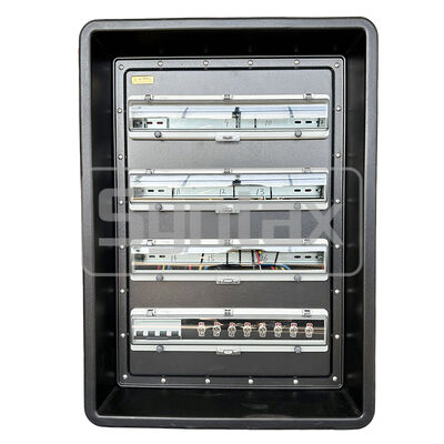 Syntax MD4 Three Phase IP67 Waterproof 125A/5P HDPE Portable Power Distribution Board for FIFA Sporting Events in Qatar 630x430x900mm