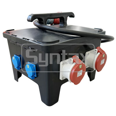 Syntax MP24 IP67 Waterproof Portable Power Distribution Unit 32A/5P with Polycarbonate Resin Construction
