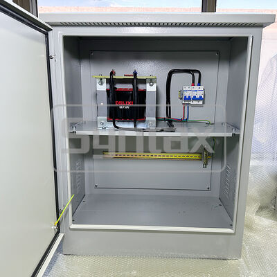 Syntax Three Phase Portable Distribution Box with IP66 Protection 4kVA Capacity and 220v/36v Step-down Transformer in Hermetic Box