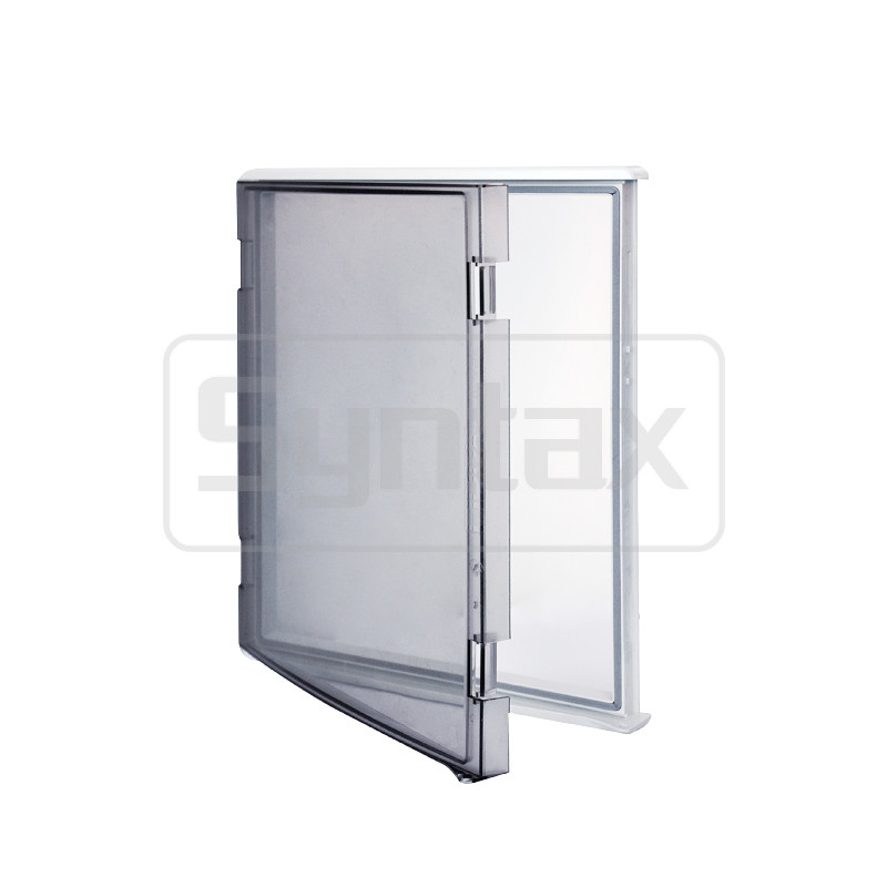 Plastic IP67 Waterproof Vertical Hinged Window Syntax AW3330 For Switches 330*300*30mm