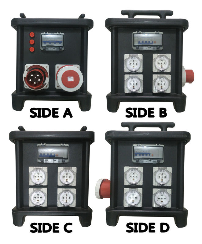 7mm IP66 Portable Power Distribution Board For Connecting Generator