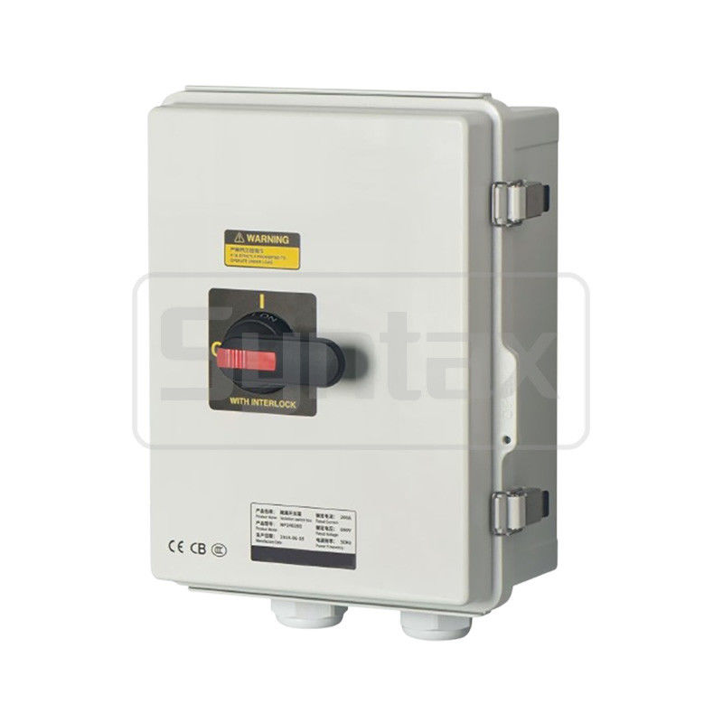 Syntax DS Series 200A 250A Built In ABB Enclosed Disconnect Switch IP65
