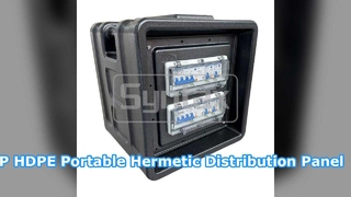 Syntax MD1 Three Phase 100AMP HDPE Portable Hermetic Distribution Panel IP67 Waterproof With Differe