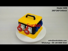 Syntax MZ8 Temporary Power Distribution Box IP67 Plastic 32A 260*260*245mm