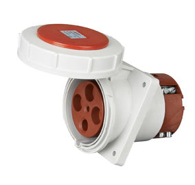 4 Pins 63A Industrial Plug Sockets Rated IP44 IEC 60309 2 Certification
