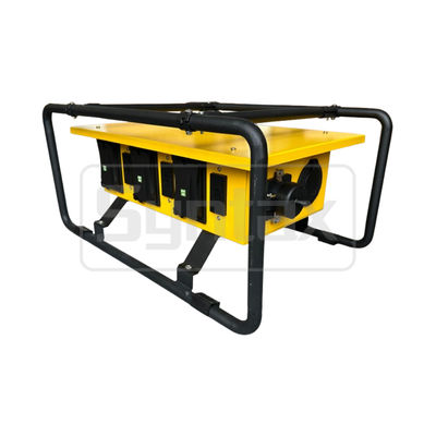 Syntax 50A Temporary Power Distribution Box 6-Straight Blade Outdoor Rated GFCI 20A UL listed
